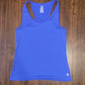 Danskin Now Vibrant Blue Tank Top